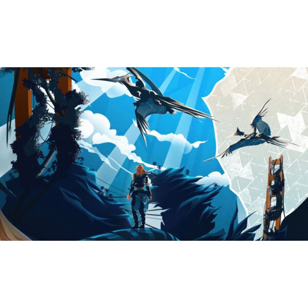 horizon forbidden west minimalist art 75 Thumbnail